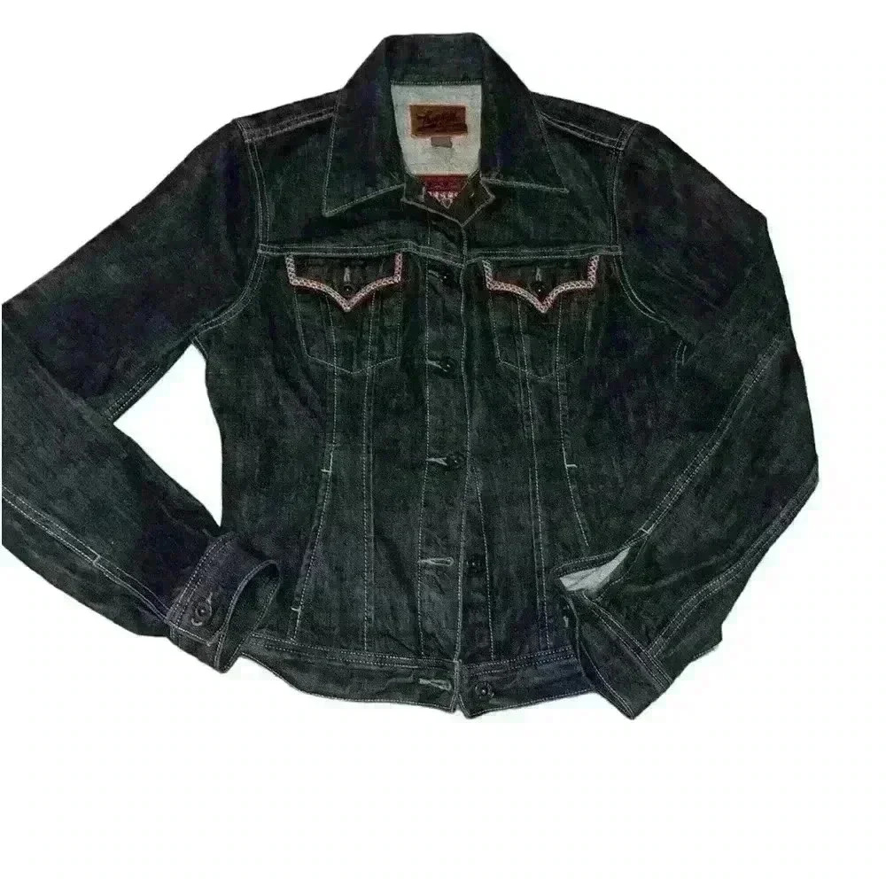 Lucky Brand Black Jean Jacket